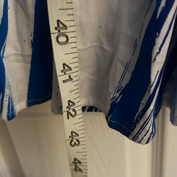 NWT NY& Co blue and white sleeveless sundress size XXL - Picture 12 of 12